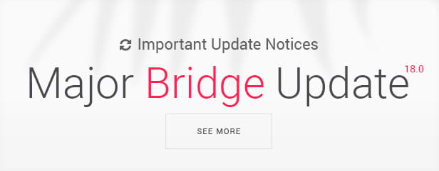 Bridge Teması Major Update