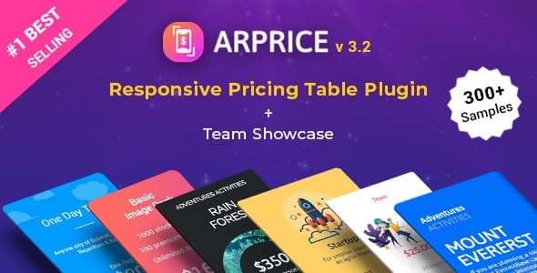 arprice price table